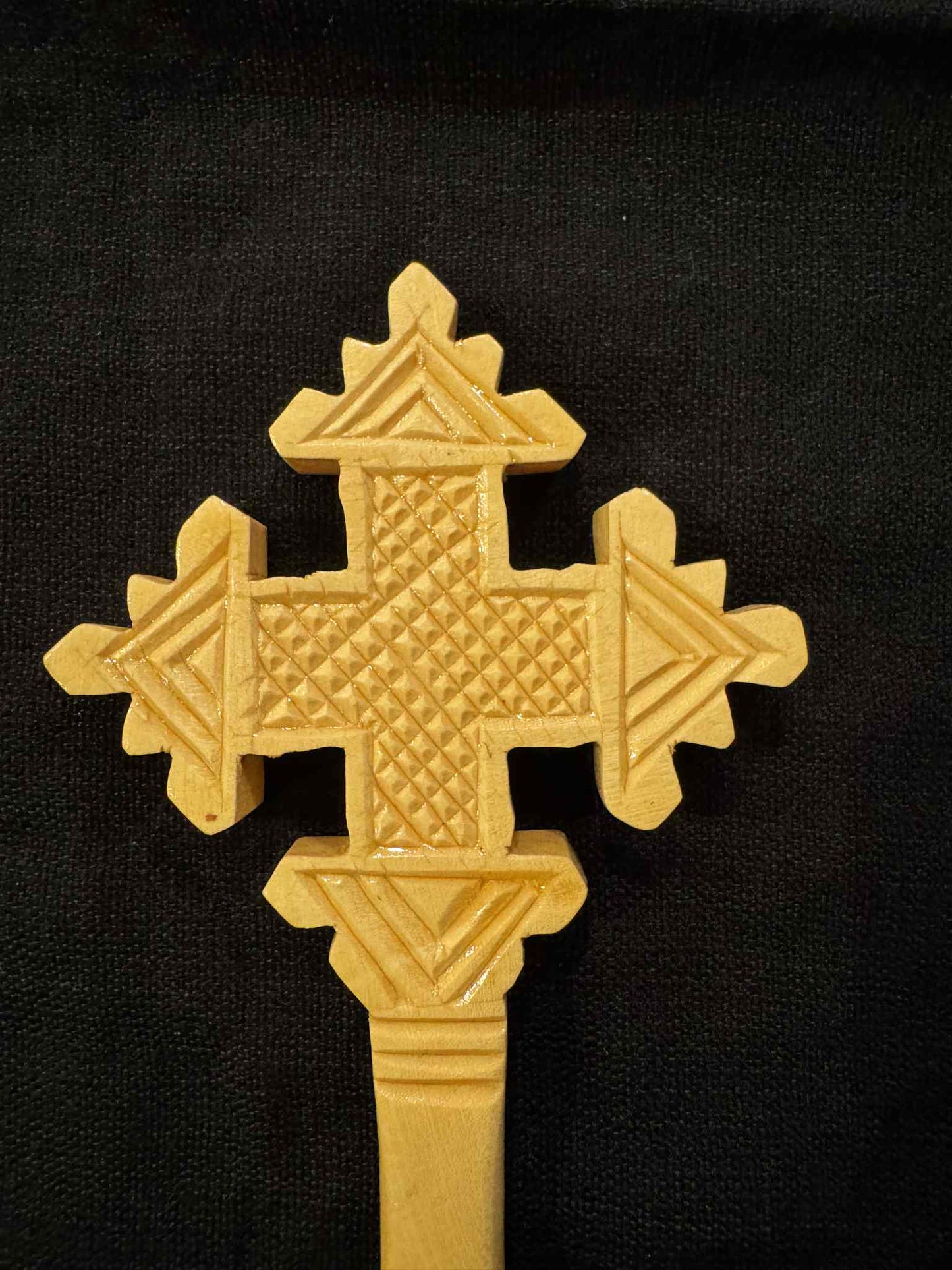 Wood Wall Cross - Wall Hanging Cross Decor Hand Made in Ethiopia, ( LOT OF 4x) Gift set Ethiopian Coptic Ortodox